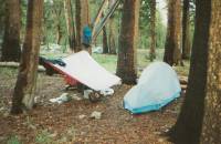 Campsite at Rosemarie Meadows